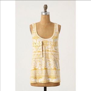 Anthropologie c. Keer  tank sz XS safari